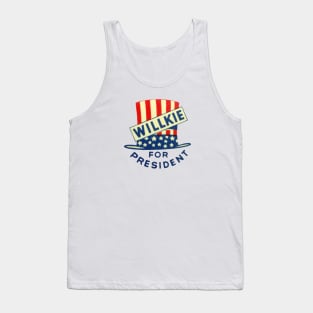 1940 Willkie for President Tank Top